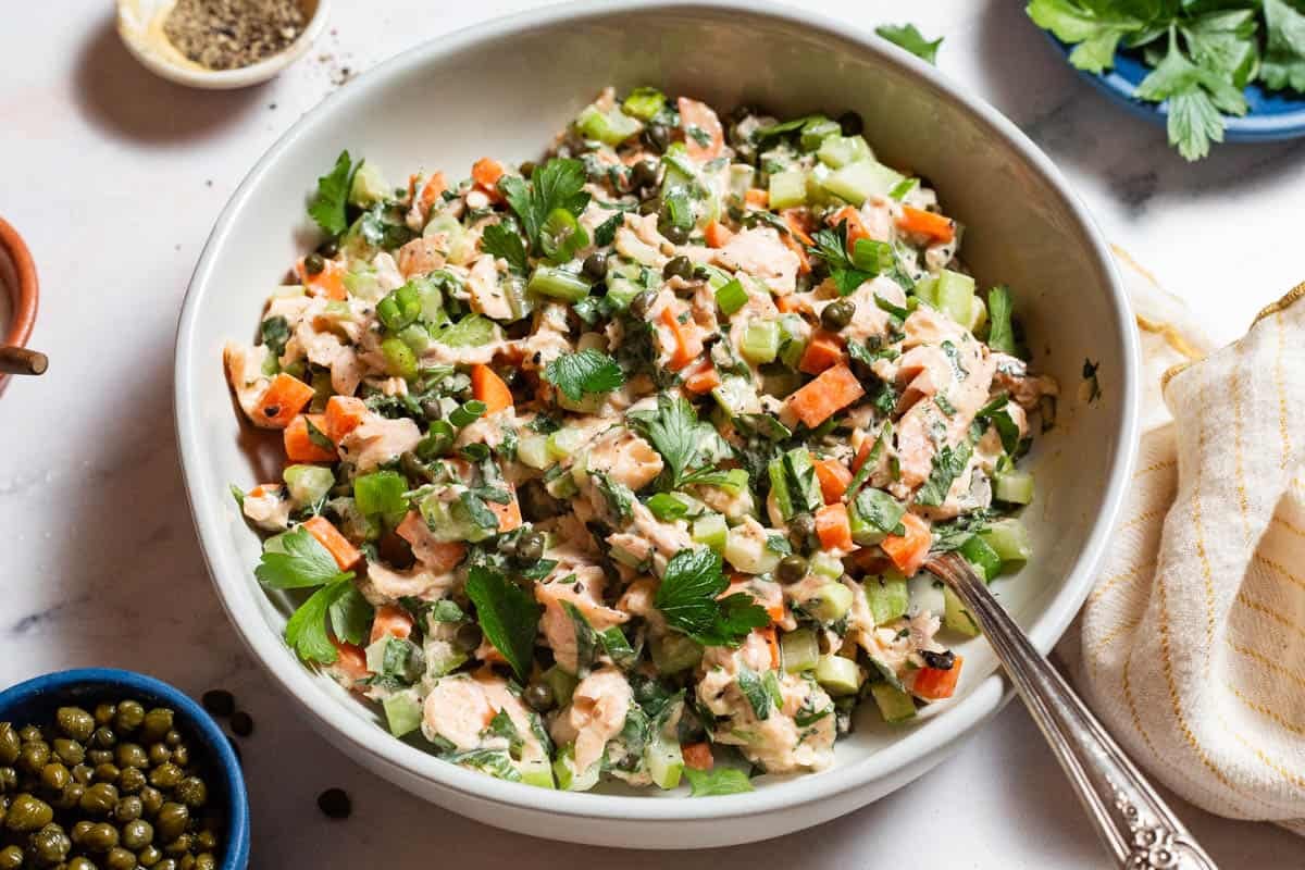 No-Mayo Salmon Salad: Creamy, Flavorful Recipes with a Twist